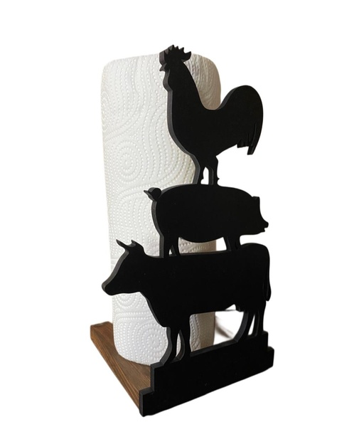 Toilet/Paper towel holder