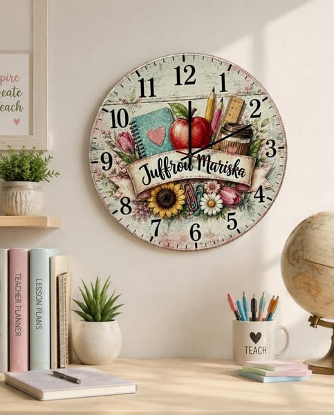 Clock Custom School