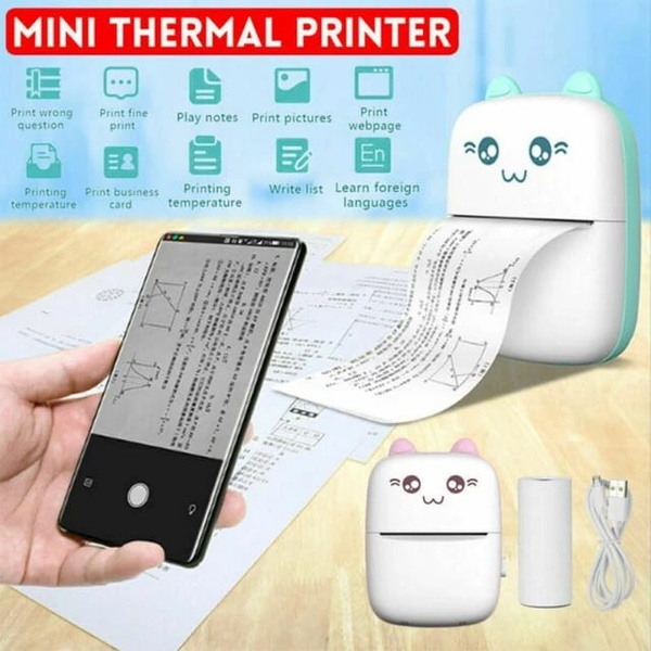 Mini Bluetooth Printer  Pink