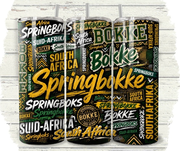 Op die Bokke with name design 1
