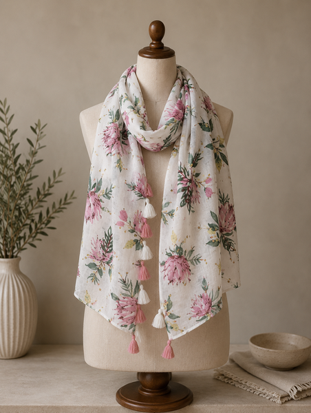 Protea scarf