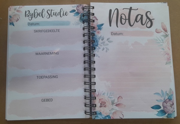 A5 Bybel Studie joernaal