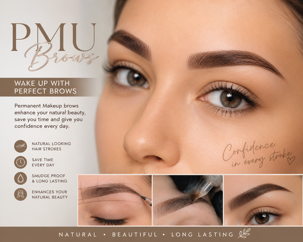 Permanent Makeup (PMU) Brows: Microblading, Shading & Combination picture