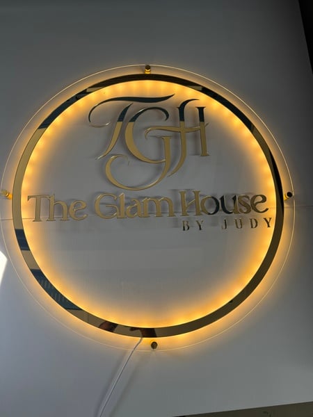 60cm Clear Round Acrylic with LED Back light