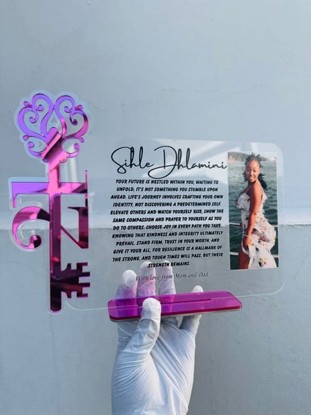 21st Birthday Plaque