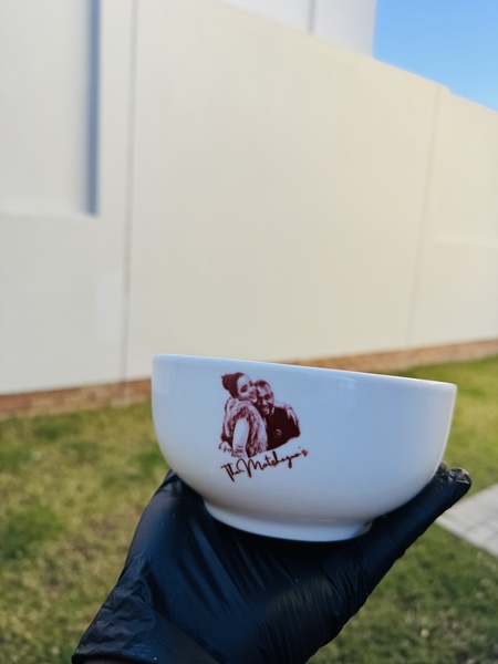 Portrait Set of 2 bowls and 2 coffee mugs