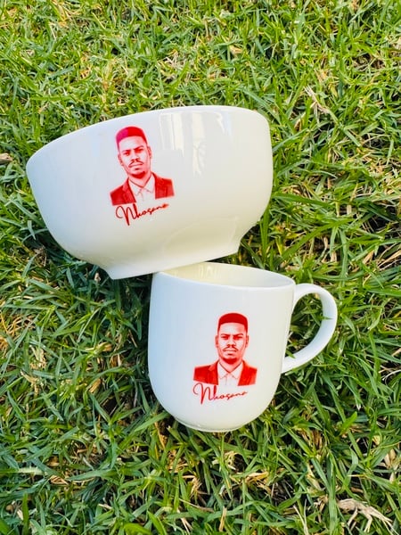 Portrait 1 bowl and 1 coffee mug