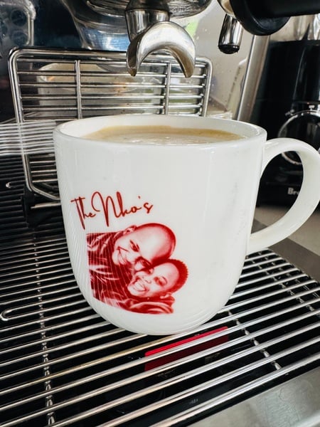 Portrait personalised mug