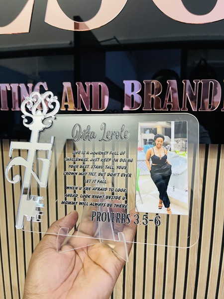 21st Birthday Plaque