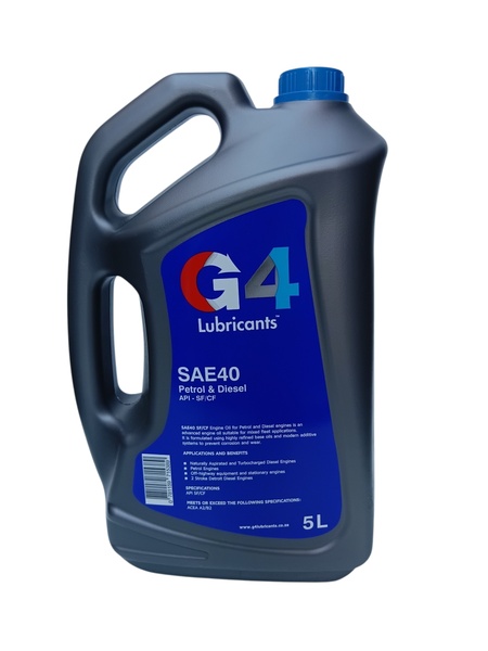 SAE40 Engine Oil 5Lt