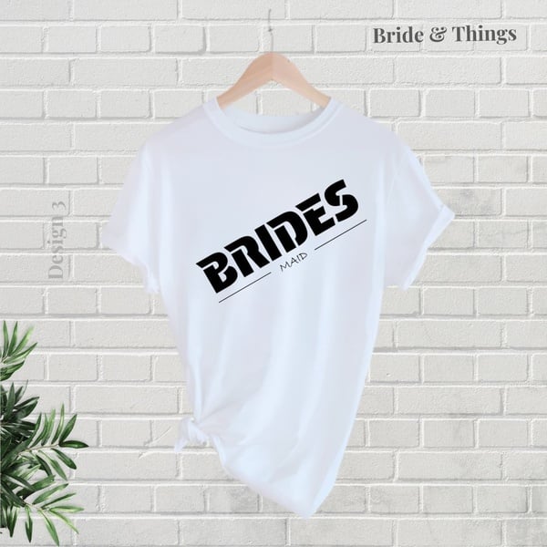 Bride T shirt | Bridal Party Tee | Shirts for the Bridal Party | Bride Squad Outfits | Bridal Party Outfits | Bride Shirts