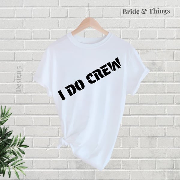 Bride T shirt | Bridal Party Tee | Bride Bestie Outfit| Bride Squad Outfits | Bridal Party Outfits | Bride Shirts | I Do Crew Tees