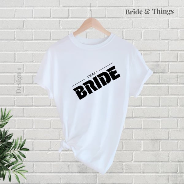 Bride T shirt | Bridal Party Tee | Shirts for the Bridal Party | Bride Squad Outfits | Bridal Party Outfits | Bride Shirt