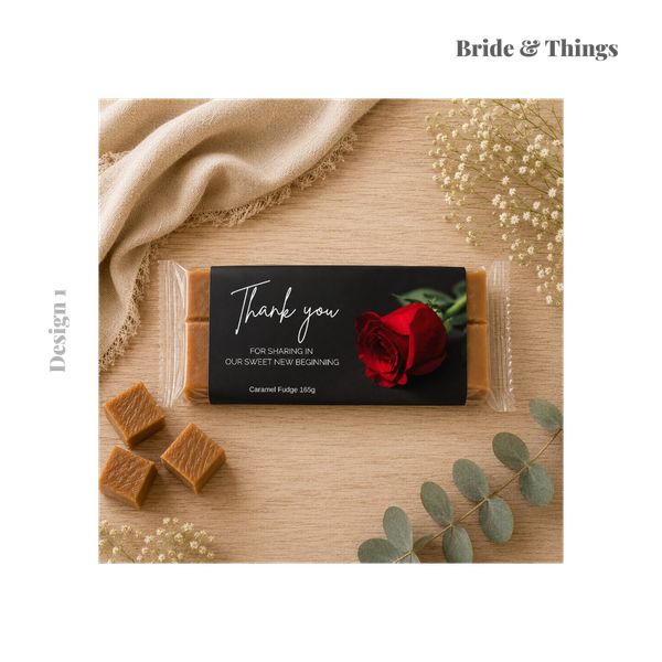 Fudge | Guest Favour | Stocking Filler | Novelty Gift | Personalised Favour | Budget Gift | Personalised Gift | Sweet Treat