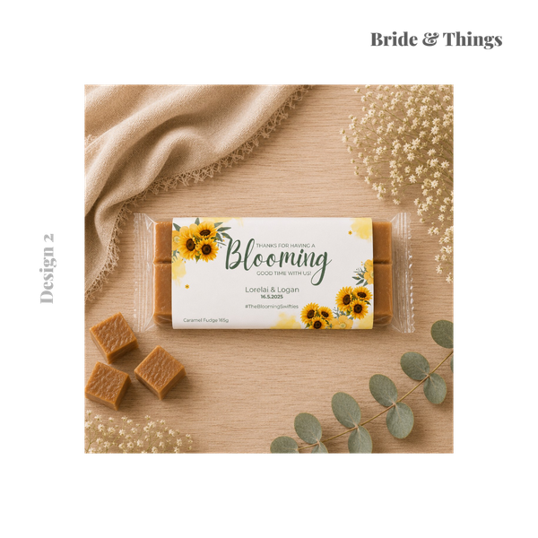 Fudge | Guest Favour | Stocking Filler | Novelty Gift | Personalised Favour | Budget Gift | Personalised Gift | Sweet Treat