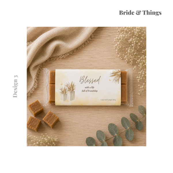 Fudge | Guest Favour | Stocking Filler | Novelty Gift | Personalised Favour | Budget Gift | Personalised Gift | Sweet Treat