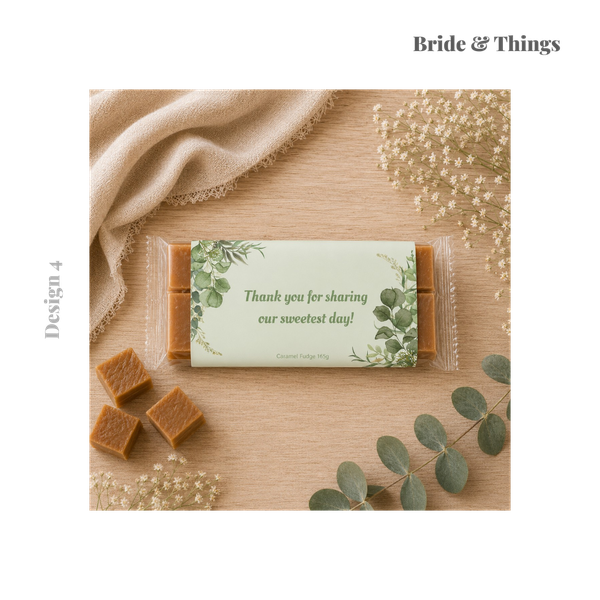 Fudge | Guest Favour | Stocking Filler | Novelty Gift | Personalised Favour | Budget Gift | Personalised Gift | Sweet Treat
