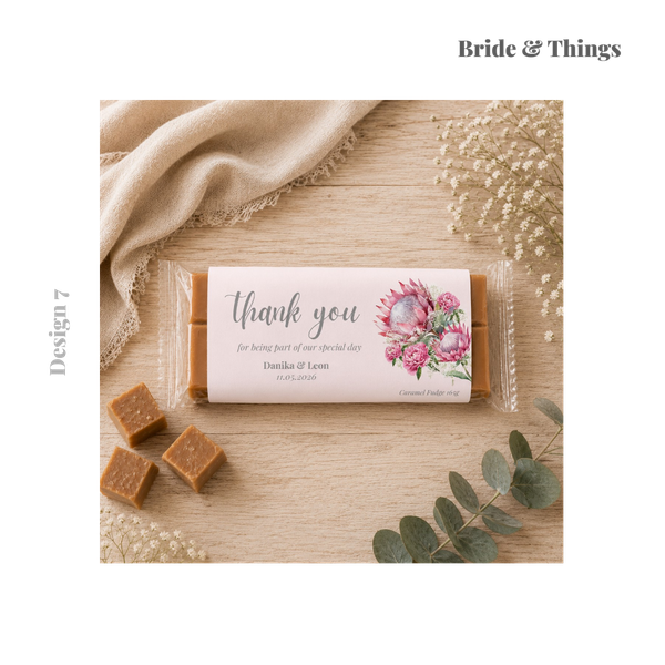 Fudge | Guest Favour | Stocking Filler | Novelty Gift | Personalised Favour | Budget Gift | Personalised Gift | Sweet Treat
