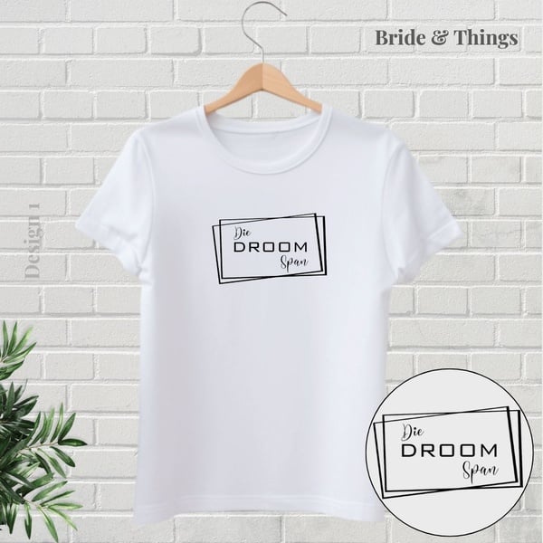 Heist Crew Groom Crew T-shirt | Groom Entourage Outffit | The Kingpin Outfit | Droom Span | Bruidegom Droom Span