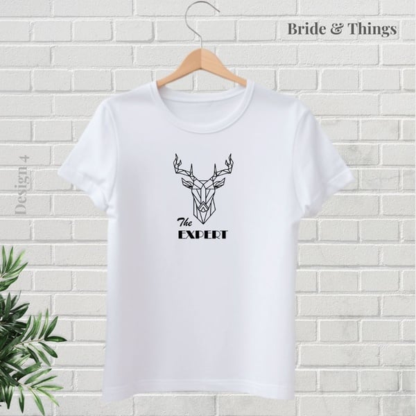 Groom Squad Outfit | Hunting t-shirt | Entourage Clothes | Hunting Party | The Hunter | Fun Wedding T-shirt | Jag Hemde |  Trouspan Hemp