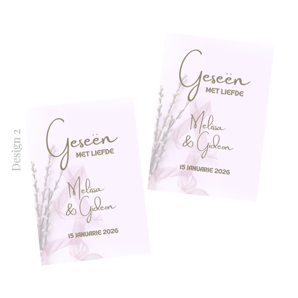 Seed Envelope | Guest Gift | Novelty Gift | Thank You Favour | Personalised Thank You Gift | Saad Koevert | Lavender Tema