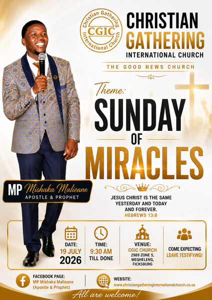 MIRACLE SUNDAY SERVICE picture