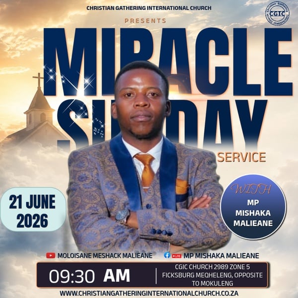 MIRACLE SUNDAY SERVICE picture