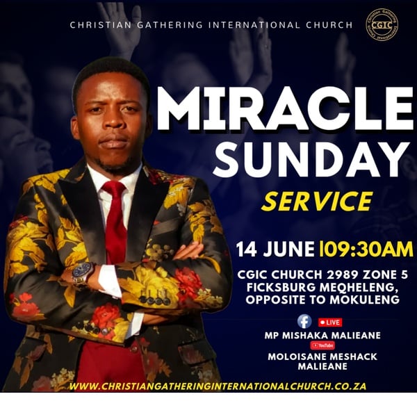 MIRACLE SUNDAY SERVICE picture