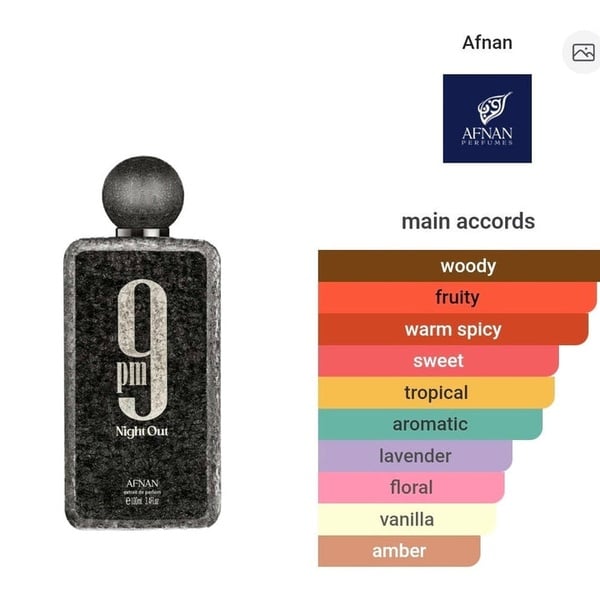 9 PM Night Out Extrait De Parfum 100ml Afnan