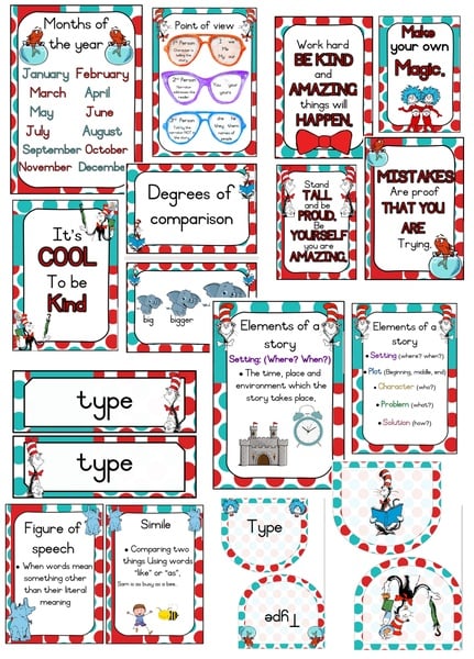 Cat in the hat English Language Package