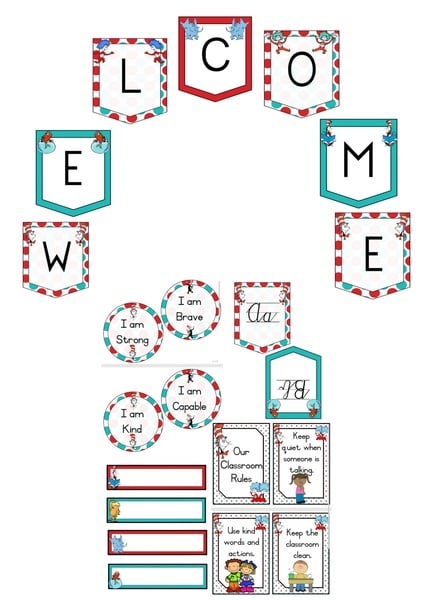 Cat in the hat English Language Package