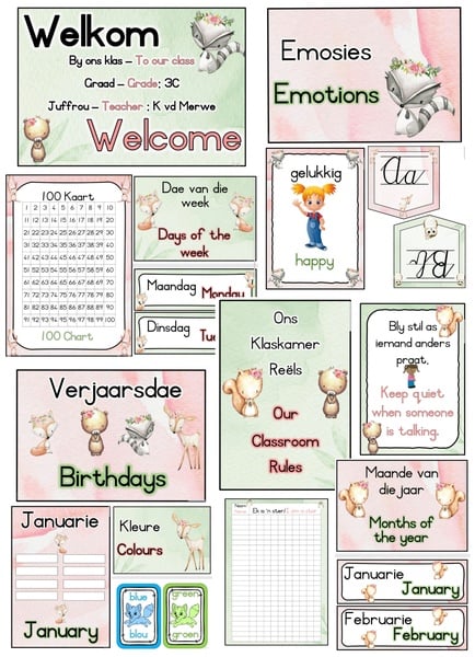 Woodland Bilingual Package -- Woud Tweetalige Pakket