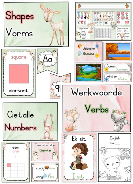 Woodland Bilingual Package -- Woud Tweetalige Pakket
