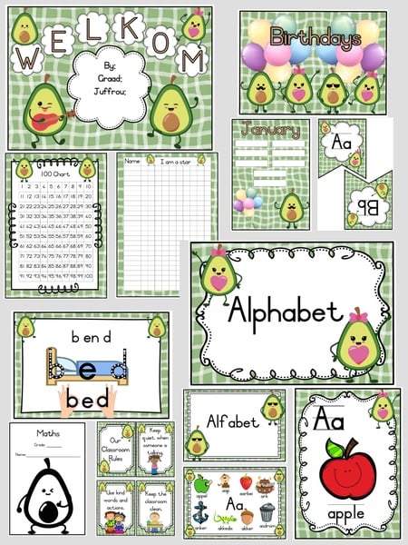 Avocado Classroom Package  -- Avokado Klaskamer Pakket