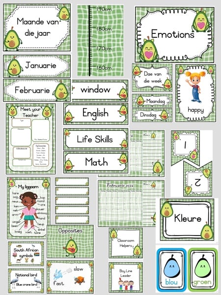Avocado Classroom Package  -- Avokado Klaskamer Pakket