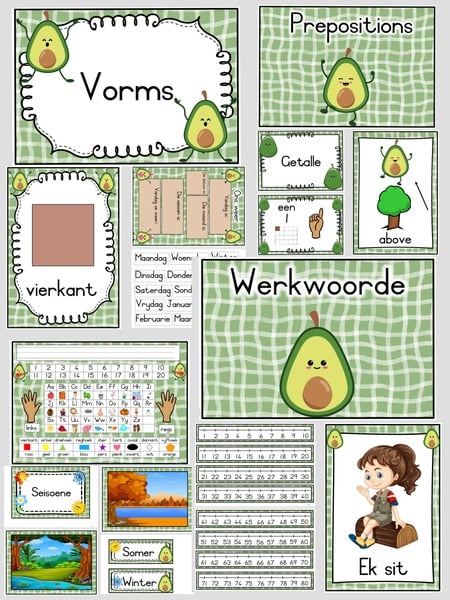 Avocado Classroom Package  -- Avokado Klaskamer Pakket