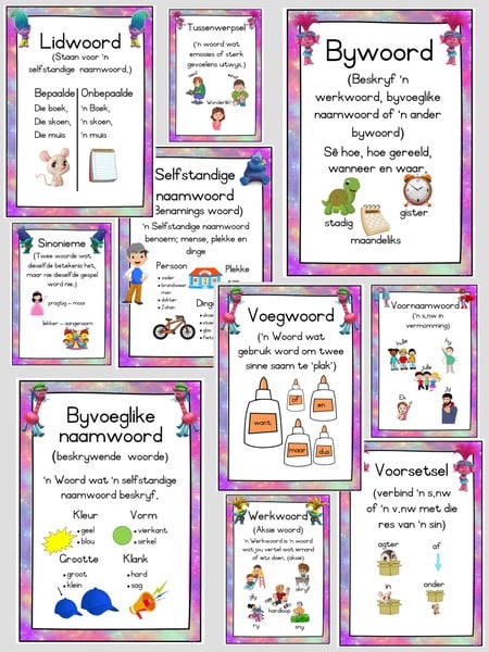 Trolls Afrikaans Woordsoorte