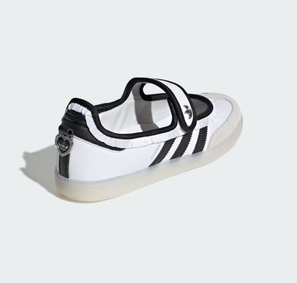 ADIDAS SAMBA MARY JANE FRILL PACK RUFFLE WHITE/BLACK