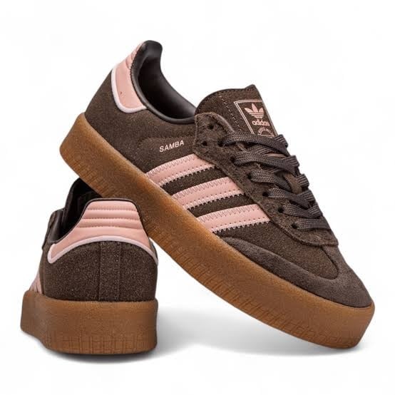 ADIDAS SAMBAE DARK BROWN/WONDER MAUVE/GUM