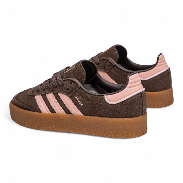 ADIDAS SAMBAE DARK BROWN/WONDER MAUVE/GUM