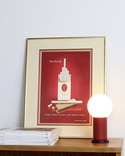 Vintage Cartier Cigarettes Poster