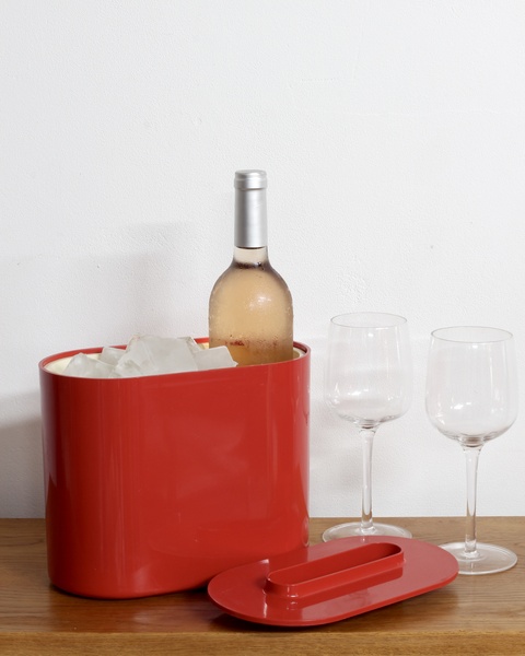 Kartell Red Ice Bucket