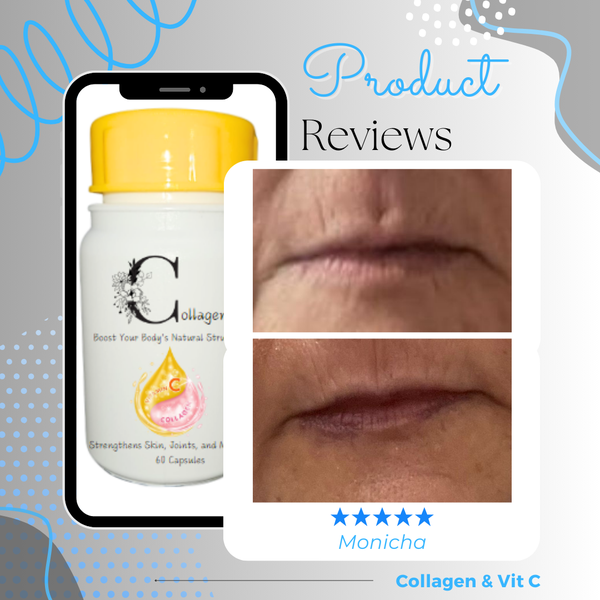 Collagen & Vit C Review, Monicha