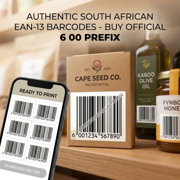 EAN barcode download for retail products and white label brands