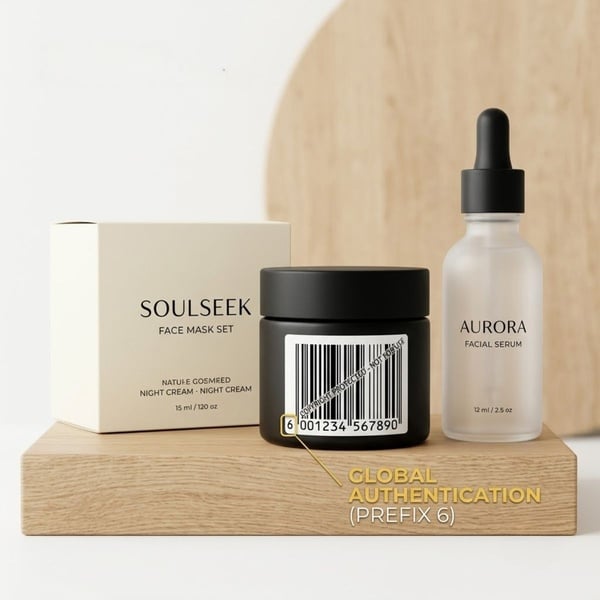 South African retail barcode supplied for product packaging