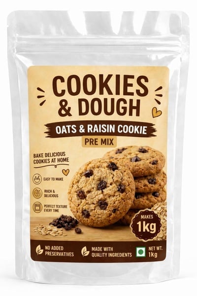 OATS & RAISIN COOKIE PRE MIX 1KG