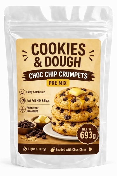 CHOC CHIP CRUMPETS PRE Mix 693G