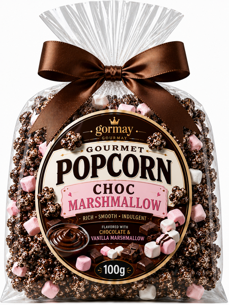 CHOC MARSHMSLLOW FLAVOR POPCOR  100G
