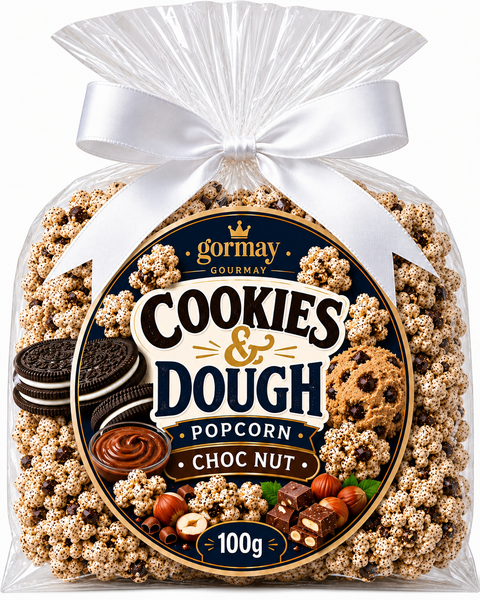 GORMEY CHOC NUT POPCORN 100G