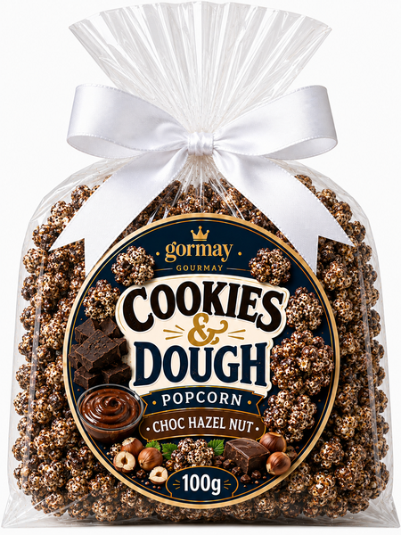 GORMEY  POPCORN CHOC HAZELNUT FLAVOR  100G